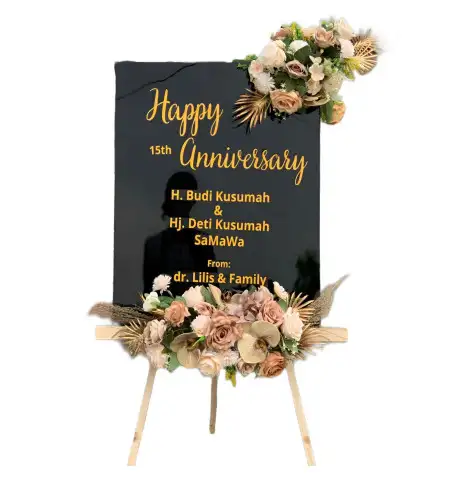 Papan Bunga Akrilik Camplong